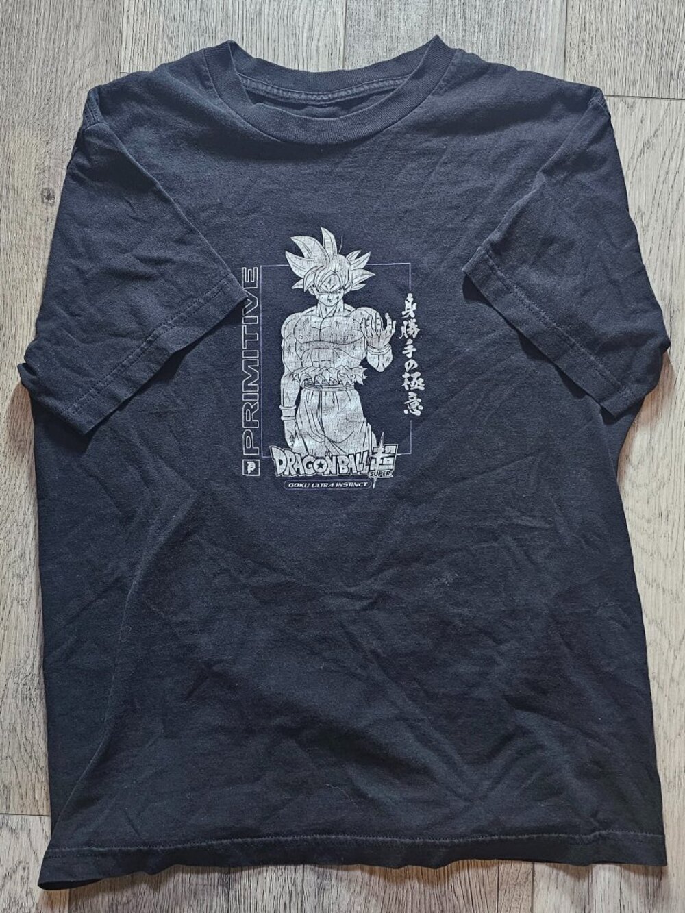 Primitive Skateboarding x Dragon Ball Super Goku Ultra Instinct T-Shirt Men's Si